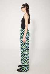 WIDE LEG PRINTED TROUSERS